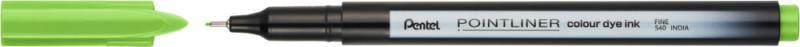 Pentel tűfilc SZÍNES Pointliner 0,4 mm – almazöld